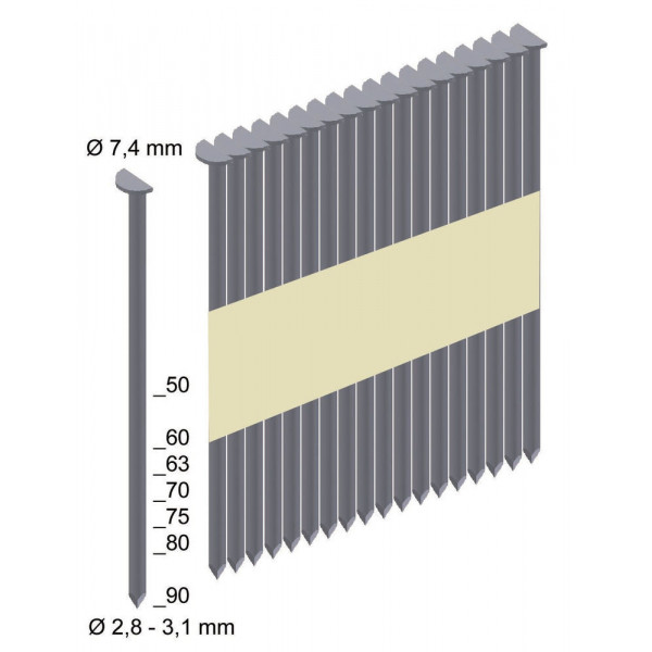 Clavadora de estructuras M18 FFN-0C Milwaukee - Imagen 12