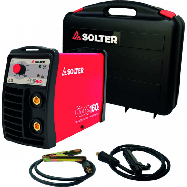 Equipo soldar Inverter CORE 160S Solter + accesorios - Imagen 1