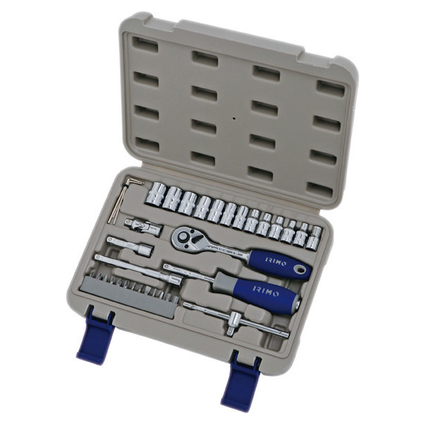 Irimo Juego vasos 1/4" 35 piezas 109-35-4 - Imagen 1