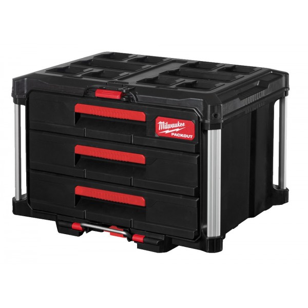 Cajonera PACKOUT Milwaukee con 3 Cajones - Imagen 1