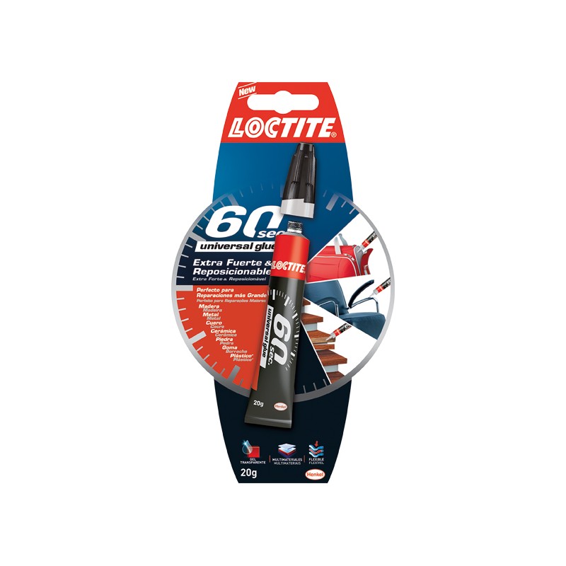 Loctite SUPER GLUE 3 60 Segundos - Imagen 1