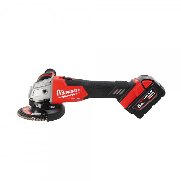 Amoladora Angular MILWAUKEE FUEL M18 FSAG125x-502x + Baterías, Cargador y Caja - Imagen 3