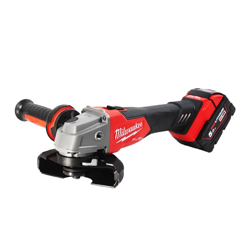 Amoladora Angular MILWAUKEE FUEL M18 FSAG125x-502x + Baterías, Cargador y Caja - Imagen 5