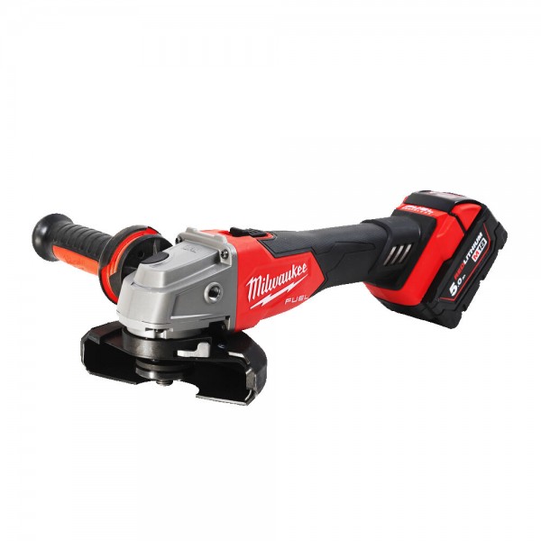 Amoladora Angular MILWAUKEE FUEL M18 FSAG125x-502x + Baterías, Cargador y Caja - Imagen 5
