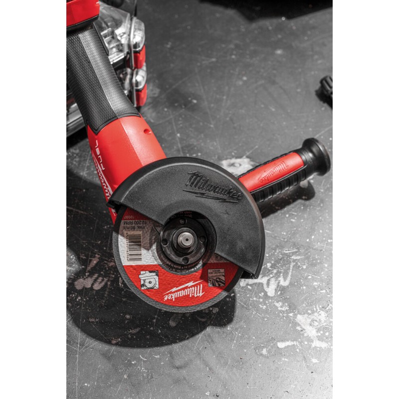 Amoladora Angular MILWAUKEE FUEL M18 FSAG125x-502x + Baterías, Cargador y Caja - Imagen 12