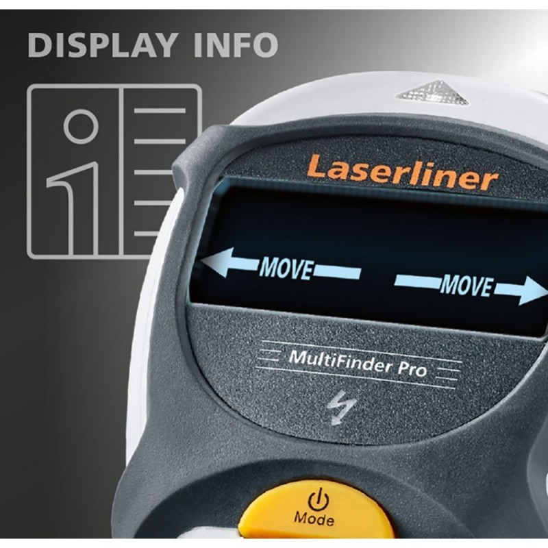 Laserliner MultiFinder Pro - Detector Electrónico - Imagen 2
