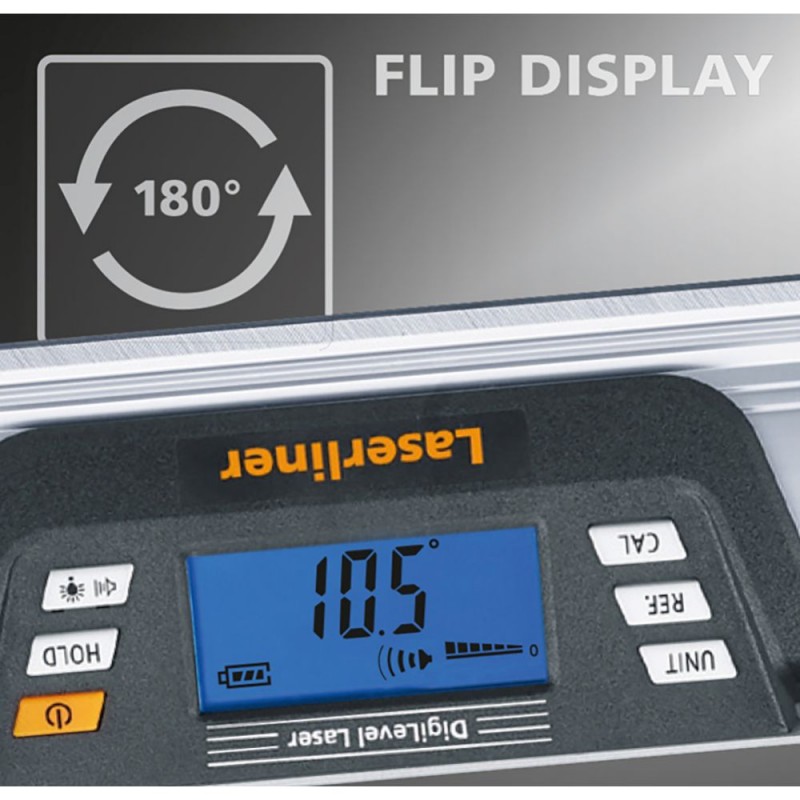 Laserliner DigiLevel Laser G40/G80 cm - Medidores Digitales Inclinación - Imagen 2