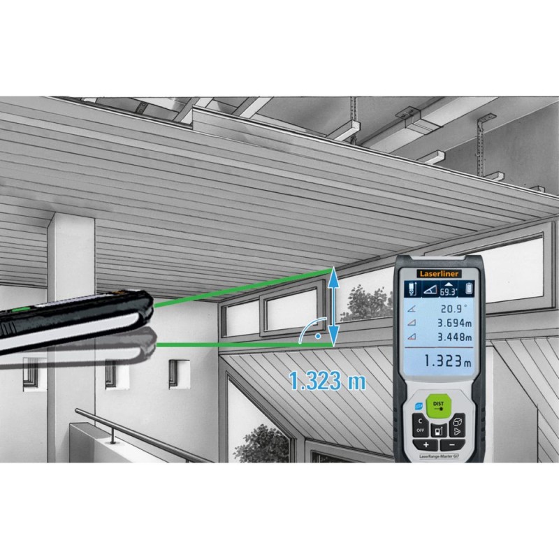 Laserliner LaserRange Master Gi7 Pro - Distanciómetros - Imagen 5