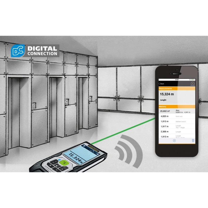 Laserliner LaserRange Master Gi7 Pro - Distanciómetros - Imagen 10
