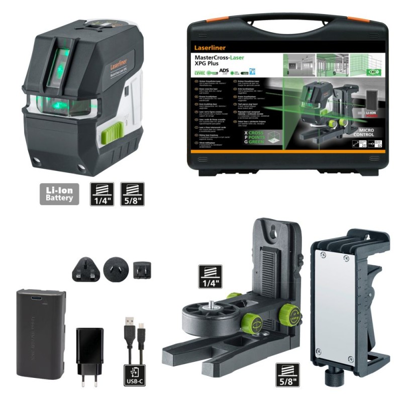 Laserliner MasterCross Laser XPG  - Niveles Láser - Imagen 8