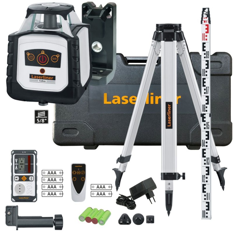 Laserliner Cubus 210 S Set 150 cm - Niveles Láser - Imagen 2