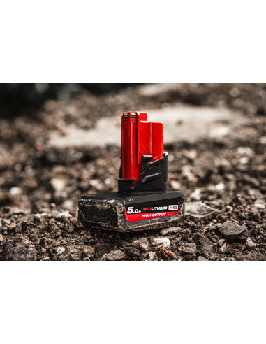 Batería MILWAUKEE M12 HIGH OUTPUT 5.0 Ah - Imagen 3