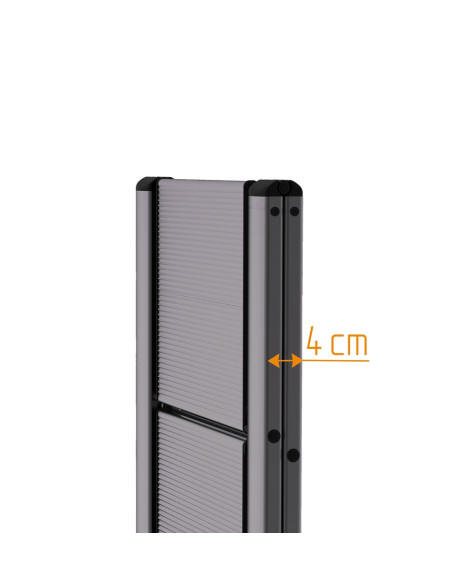 Taburete de Peldaño Ancho Compacto Svelt Aero - Escaleras Domésticas - Imagen 2