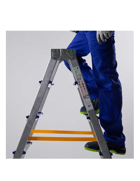 Escalera Svelt Duplo (3-7 Peldaños) - Escaleras Domésticas - Imagen 3