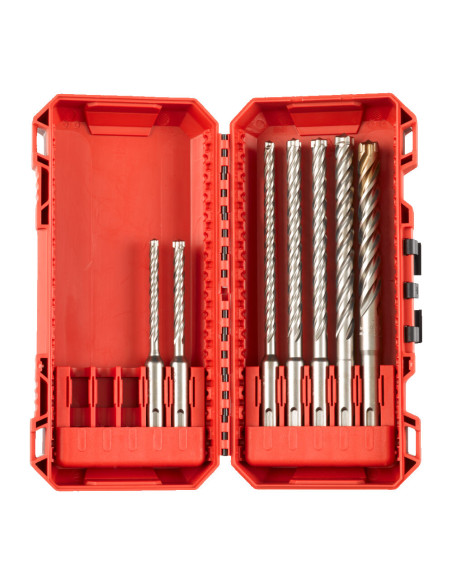 Estuche 7x Brocas Milwaukee SDS-Plus MX4 - Imagen 2