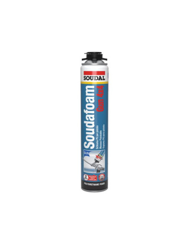 Espuma Poliuretano Soudafoam Gun 4X4  Soudal Pistola 750 ml - Imagen 1