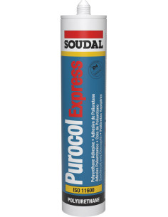 Adhesivo de Construcción Soudal Purocol Express 310 ml - Imagen 1