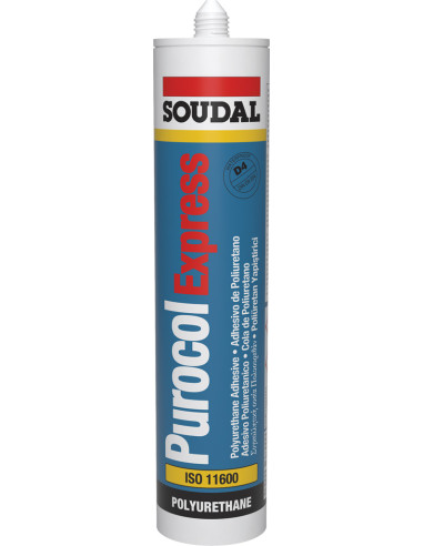 Adhesivo de Construcción Soudal Purocol Express 310 ml - Imagen 1