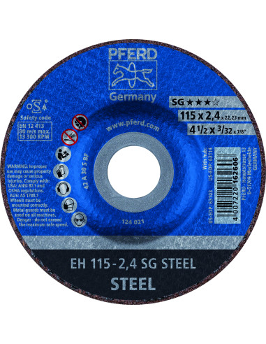 Discos Corte Embutido EH Pferd en Cajas de 25 uds. - Imagen 1