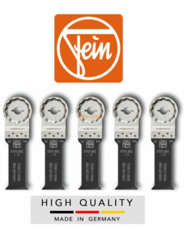 Pack 6 Cuchillas Fein Best of E-Cut Wood & Metal - Imagen 1