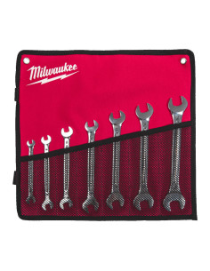 Juego de 7 Llaves de Doble Boca Milwaukee 4932492713 - Imagen 1