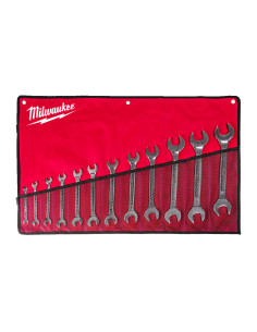 Juego de 12 Llaves de Doble Boca Milwaukee 4932492714 - Imagen 1