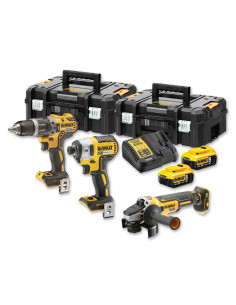 Imagen 1 - Pack DEWALT DCK2111L2T-QW Taladro percutor y Atornillador Impacto Pack DEWALT DCK2111L2T-QW Taladro percutor y Atornillador Impacto - Imagen 1