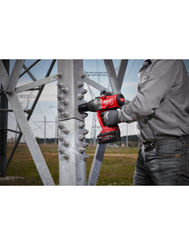 Llave de impacto 1" Milwaukee M18ONEFHIWF1-802X + 2 Baterías 8 Ah - Imagen 7