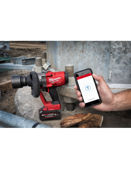 Llave de impacto 1" Milwaukee M18ONEFHIWF1-802X + 2 Baterías 8 Ah - Imagen 6