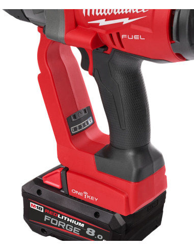 Llave de impacto 1" Milwaukee M18ONEFHIWF1-802X + 2 Baterías 8 Ah - Imagen 3