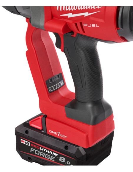 Llave de impacto 1" Milwaukee M18ONEFHIWF1-802X + 2 Baterías 8 Ah - Imagen 3