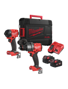Imagen 1 - Powerpack Milwaukee M18 FPP2A3-502X Taladro Percutor M18 FPD3 + Atornillador de Impacto M18 FID Powerpack Milwaukee M18 FPP2A3-502X Taladro Percutor M18 FPD3 + Atornillador de Impacto M18 FID - Imagen 1