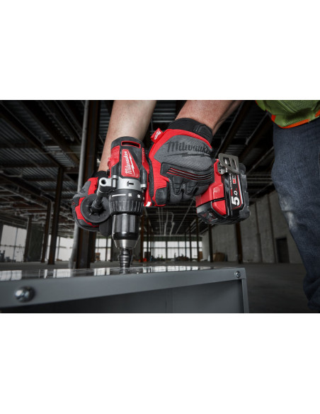 Powerpack Milwaukee M18 BLPP2A3-502X Taladro Percutor M18 BLPD2 + Atornillador de Impacto M18 BLIDR - Imagen 4