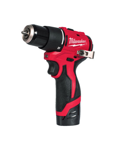 Taladro Percutor Subcompacto Sin Escobillas Milwaukee M12 BLPDRC-202C - Imagen 2