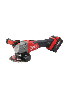 Amoladora Angular MILWAUKEE FUEL M18 FSAG125XB-502X+ Baterías, Cargador y Caja - Imagen 2