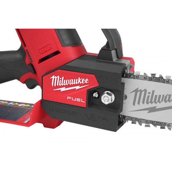 Sierra de poda HATCHET Milwaukee M12 FHS-602X con baterías de 6 Ah - Imagen 5