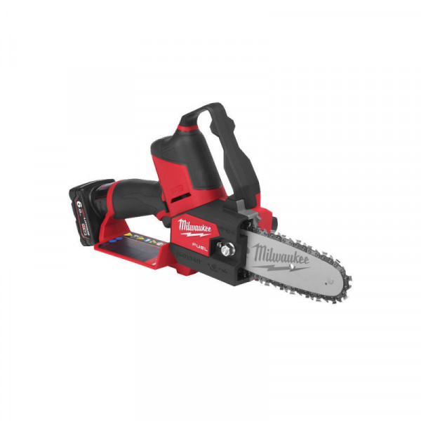 Sierra de poda HATCHET Milwaukee M12 FHS-602X con baterías de 6 Ah - Imagen 1
